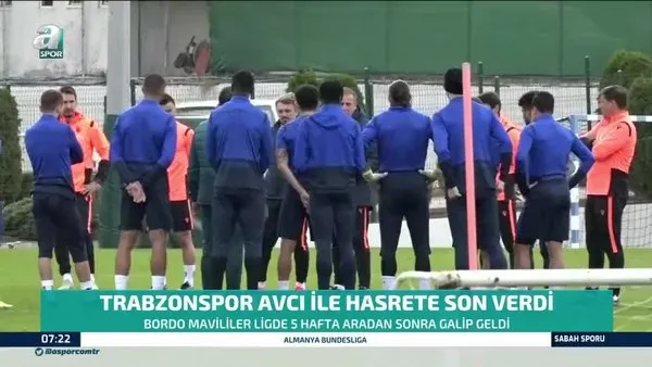 Trabzonspor galibiyet hasretine Abdullah Avcı ile son verdi