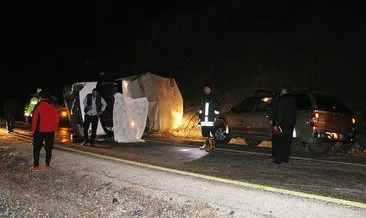 Kastamonu’da kamyonet takla attı: 1 ölü, 2 yaralı