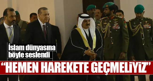 Cumhurbaşkanı Erdoğan İslam dünyasına seslendi