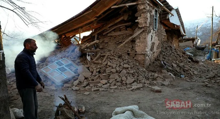 Elazığ depreminin ana merkezi olan Çevrimtaş köyüne ilk ‘örnek ev’ kuruldu
