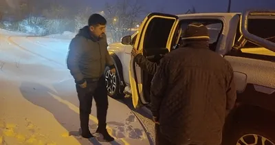 Mahsur kalan vatandaşlar kurtarıldı