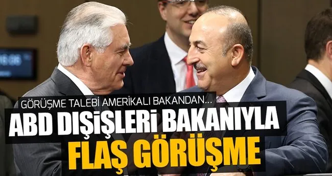 Dışişleri Bakanı Çavuşoğlu ABD’li mevkidaşıyla görüştü