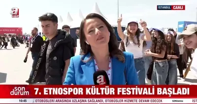 7. Etnospor Kültür Festivali başladı | Video
