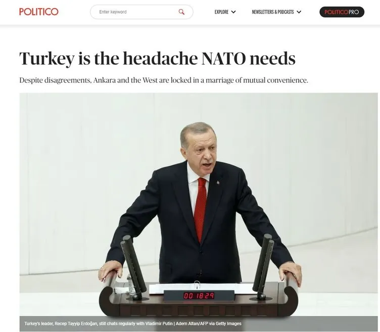 ’NATO, Türkiye’ye muhtaç!’ ABD’li dergi Türkiye hazımsızlığını yazdı: Taviz vermiyorlar