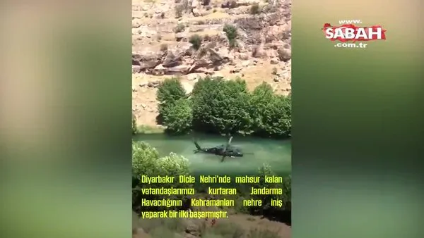 Sikorsky firması, helikopteri Dicle Nehri'ne indirerek vatandaşları kurtaran Mehmetçiklere cesaret ve yetenek ödülü verdi!