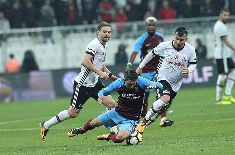 Trabzonspor-Beşiktaş muhtemel 11’ler