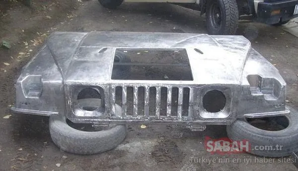Çürümeye terk edilmişti! İşte Hummer'ın inanılmaz değişimi