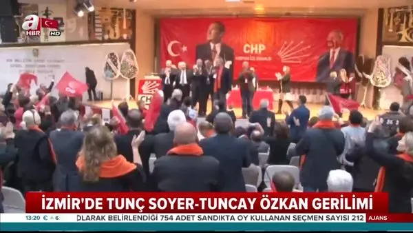 İzmir'de Tunç Soyer ile Tuncay Özkan'ın kongre mücadelesi