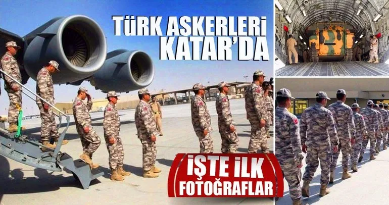 Son dakika... Türk askeri Katar’a giriş yaptı