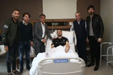 Fatih Terim ve Şenol Güneş, Caner'i yalnız bırakmadı