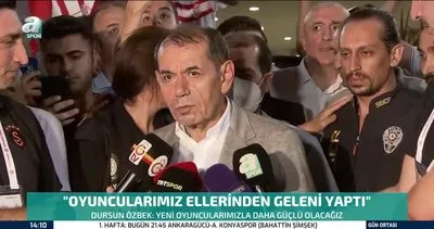 Antalyaspor Galatasaray maçı sonrası Başkan Dursun Özbek’ten transfer açıklaması | Video