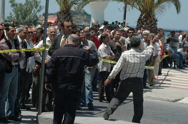 Kuşadası'nda banka soygunu