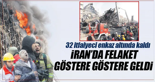 İran’da felaket göstere göstere geldi