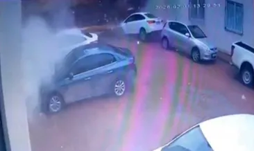 Gaziantep’te facianın eşiğinden dönüldü! Dehşet anları kamerada