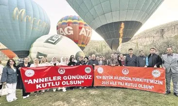Esnaf ve çiftçi annelere balon turu #aksaray
