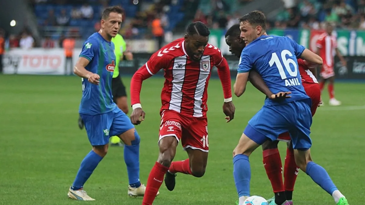 Çaykur Rizespor'da kabus devam ediyor! Samsunspor tek golle galip...