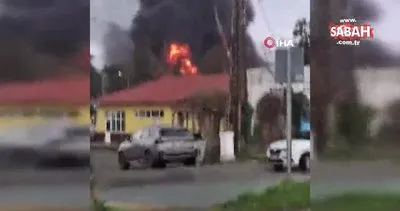 Artvin’in Kemalpaşa ilçesindeki ÇAYKUR Fabrikası’nda yangın | Video