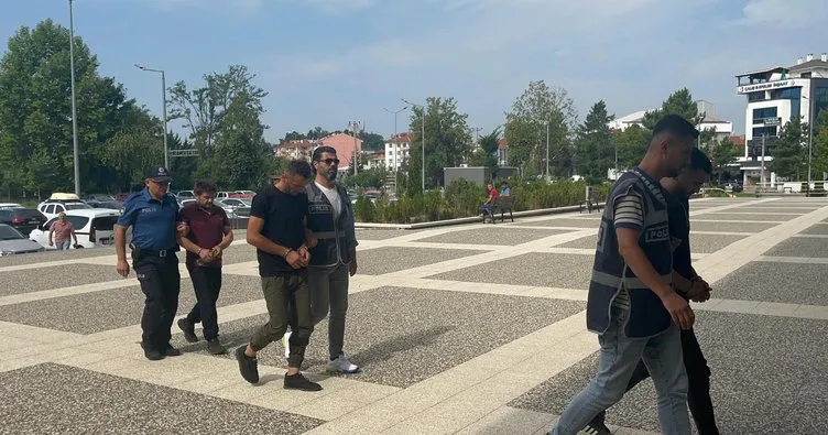 Bolu’dan çaldıklarını Düzce’de satarken yakalandılar