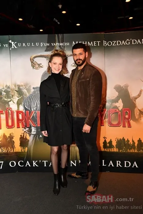 Kuruluş Osman ekibinden Türkler Geliyor Adaletin Kılıcı filmine destek!