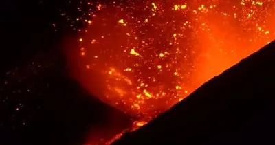 SON DAKİKA: Etna Yanardağı lav ve kül püskürttü