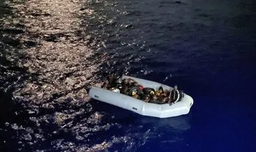 Yunanistan tarafından Türk kara sularına itilen 32 düzensiz göçmen kurtarıldı