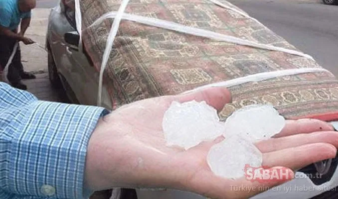 İstanbul'a dolu uyarısı! Araç sahipleri dikkat! Süper hücre ve dolu...