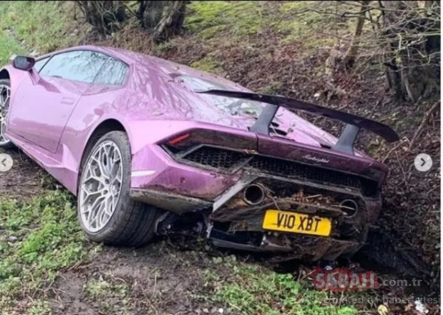 500 bin dolarlık Lamborghini’nin dramatik sonu