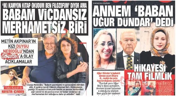 2024’te gündeme bomba gibi düşen GÜNAYDIN manşetleri! İşte yılın çok konuşulan unutulmaz manşetleri…