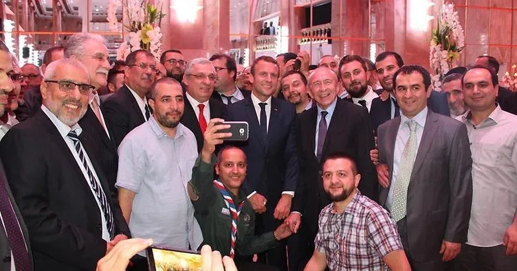Macron Fransa İslam Konseyinin iftarına katıldı
