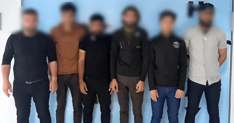 Hatay’da 5 düzensiz göçmen yakalandı