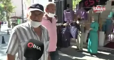 Açık alanda maske takmayan vatandaştan şaşırtan savunma: “Bende kalp var sıkıntı veriyor” | Video