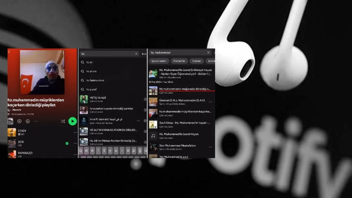 Spotify'da büyük rezillik: Toplum değerlerine aykırı yayınlar öne çıkarılıyor!