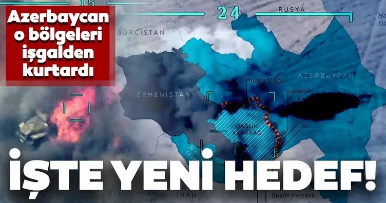 İşgalci Ermenistan’a Azerbaycan’dan ağır darbe!  O bölgeler kuşatma altına alındı