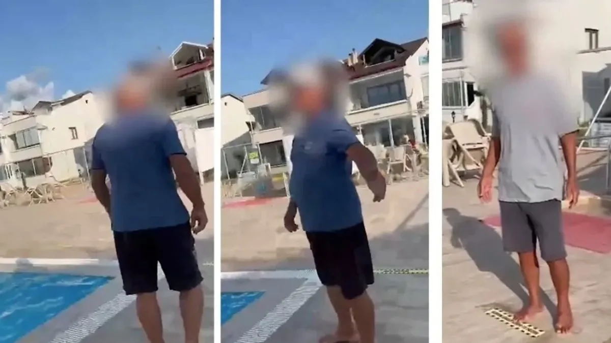 Düzce Valiliği'nden haşema giyen kadının havuza alınmamasına ilişkin açıklama!