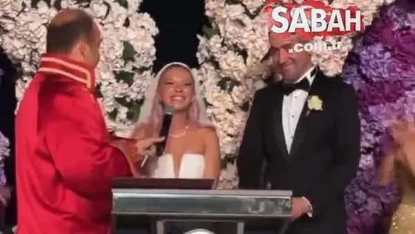 Ünlü şarkıcı Ece Seçkin bugün evlendi! | Video