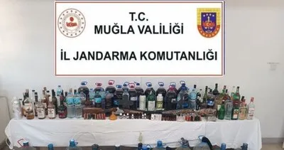 Akyaka’da kaçak içki operasyonu #mugla