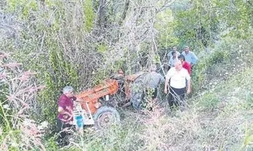 Traktörün altında kalan yaşlı adam hayatını kaybetti