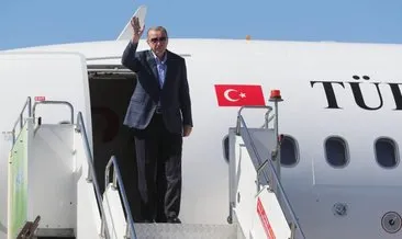 Başkan Erdoğan Kazakistan’a gitti