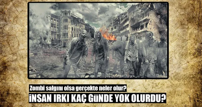 Zombi saldırısı olursa 273 insan kurtulacak