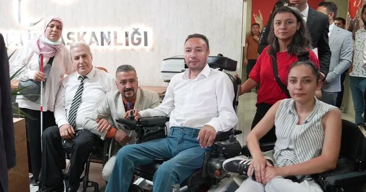 MHP Ankara İl Başkanı Alparslan Doğan engelli bireyler ile bir araya geldi