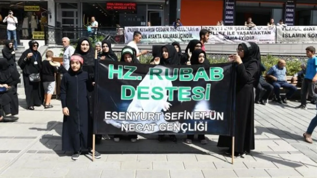 Kerbela şehitleri, Esenyurt'ta gözyaşları ve dualarla anıldı