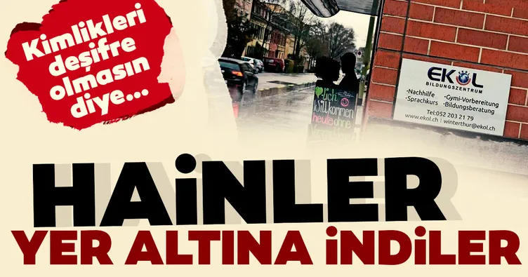 FETÖ yer altına indi