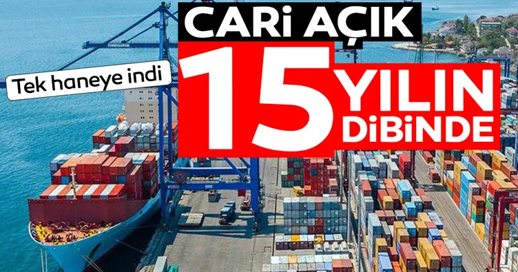Cari açık 15 yılın dibinde