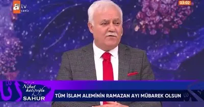 Hoş geldin ya Şehr-i Ramazan Nihat Hatipoğlu ile sahur ve iftar programları ATV’de başladı | Video