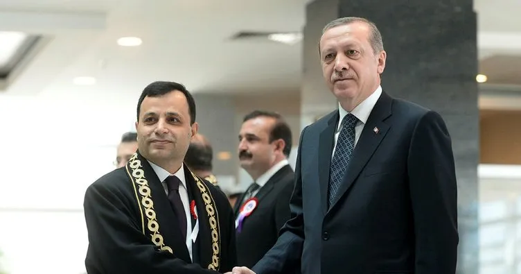 Cumhurbaşkanı Erdoğan AYM Başkanı Zühtü Arslan’ı kabul etti