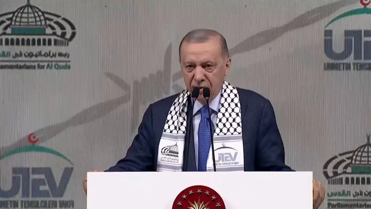 SON DAKİKA! Başkan Erdoğan'dan çok net Gazze mesajı: Birileri dönse de biz yolumuzdan dönmeyiz
