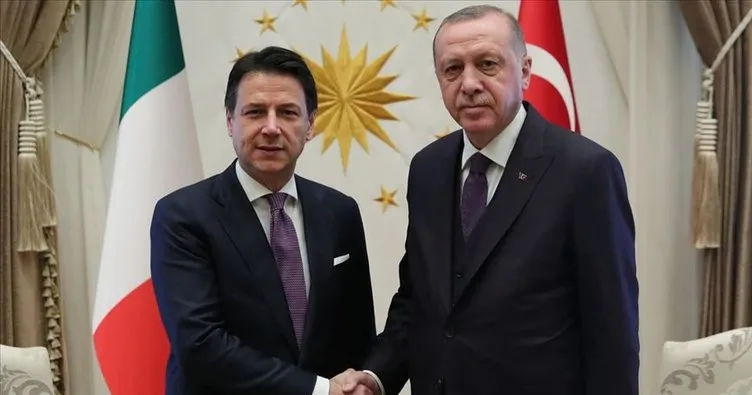 Başkan Erdoğan, Conte ile bölgesel sorunları görüştü