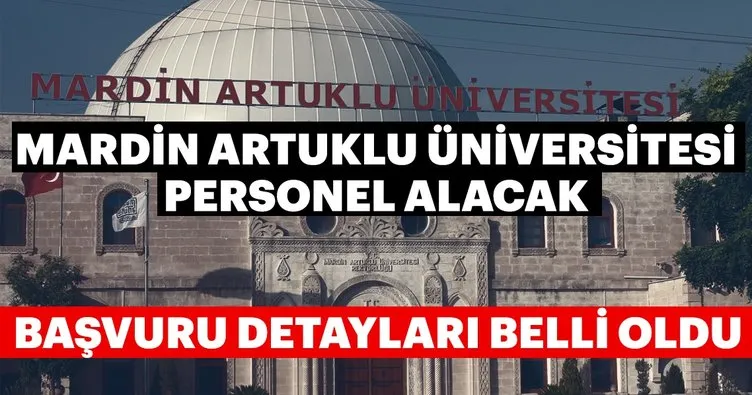 Mardin Artuklu Üniversitesi akademik personel alacak