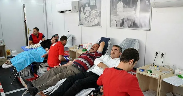 Sorgun’da kan bağışı kampanyasına yoğun ilgi