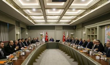 Son Dakika: Cumhurbaşkanı Erdoğan’ın, Uyum Komisyonu üyeleriyle toplantısı bitti